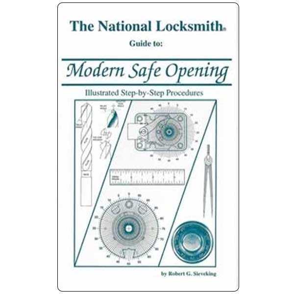 Sieveking The National Locksmith Guide Modern Safe Opening Book SVK-MS-OPN-BOOK